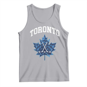 Vintage Canada Hockey Tank Top Maple Leafs TS10 Athletic Heather Print Your Wear