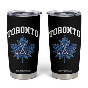 Vintage Canada Hockey Tumbler Cup Maple Leafs TS10 Black Print Your Wear