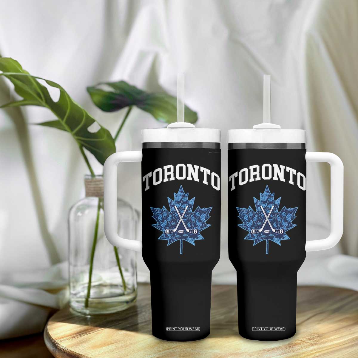 Vintage Canada Hockey Tumbler With Handle Maple Leafs TS10 Print Your Wear