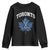 Vintage Canada Hockey Youth Sweatshirt Maple Leafs TS10 Black Print Your Wear