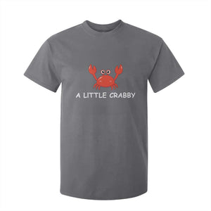 A Little Crabby T Shirt For Kid Minimalist Beach Meme Summer Aesthetic