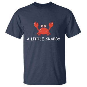 A Little Crabby T Shirt Minimalist Beach Meme Summer Aesthetic