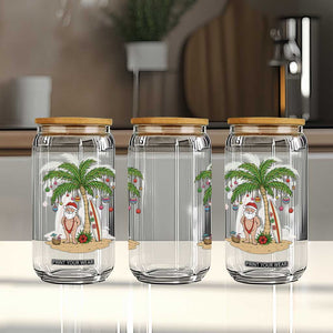 Funny Christmas In July Beach Glass Can Mankini Santa Summer Swimsuit Summer Holiday Vacation Graphic TS10 Print Your Wear
