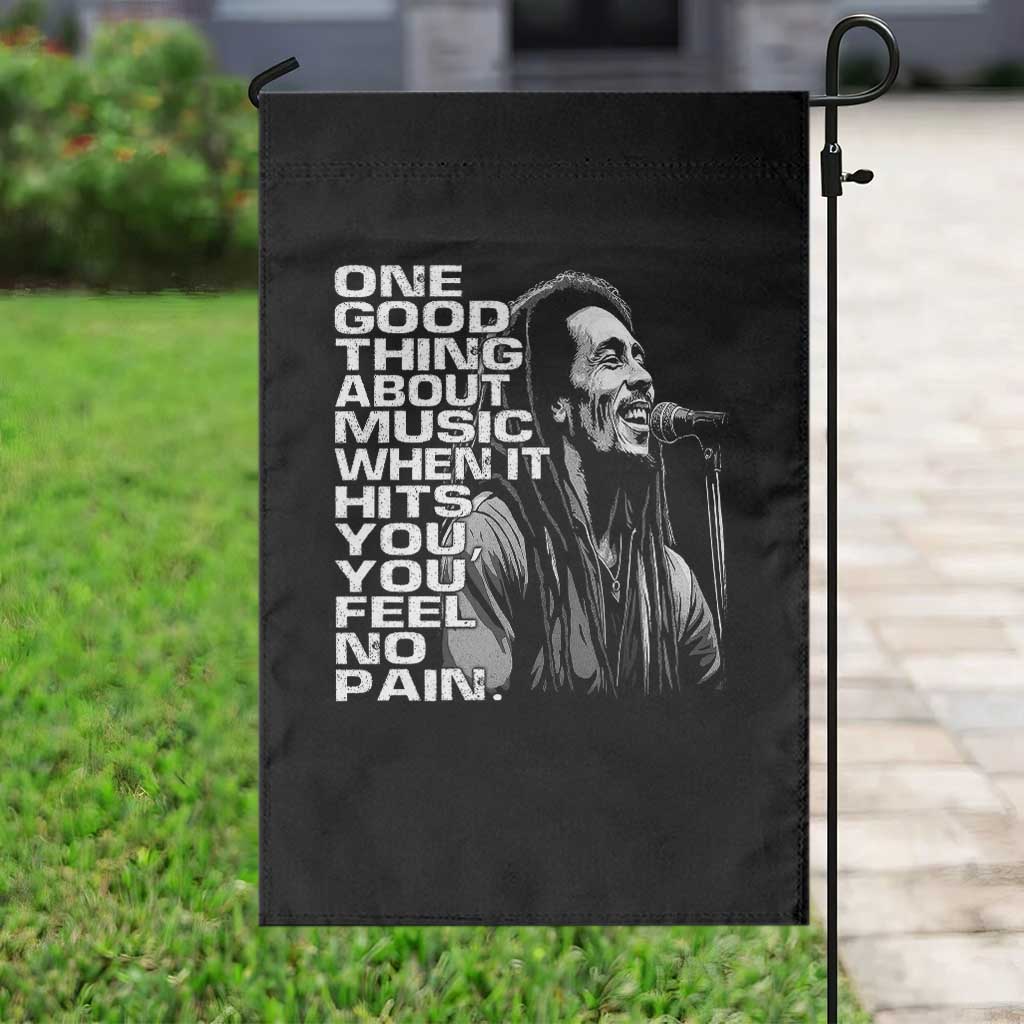 Vintage Marley Garden Flag Jamaica Jamaican Rasta Reggage Music TS10 Print Your Wear