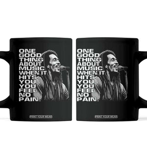 Vintage Marley Coffee Mug Jamaica Jamaican Rasta Reggage Music TS10 Black Print Your Wear