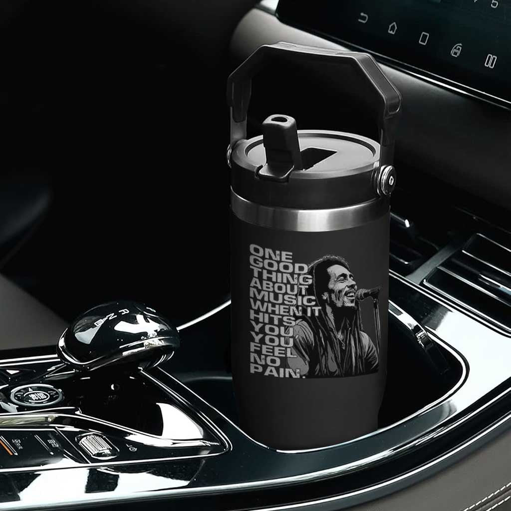 Vintage Marley Flip Straw Tumbler Jamaica Jamaican Rasta Reggage Music TS10 Print Your Wear