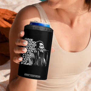 Vintage Marley 4 in 1 Can Cooler Tumbler Jamaica Jamaican Rasta Reggage Music TS10 Print Your Wear