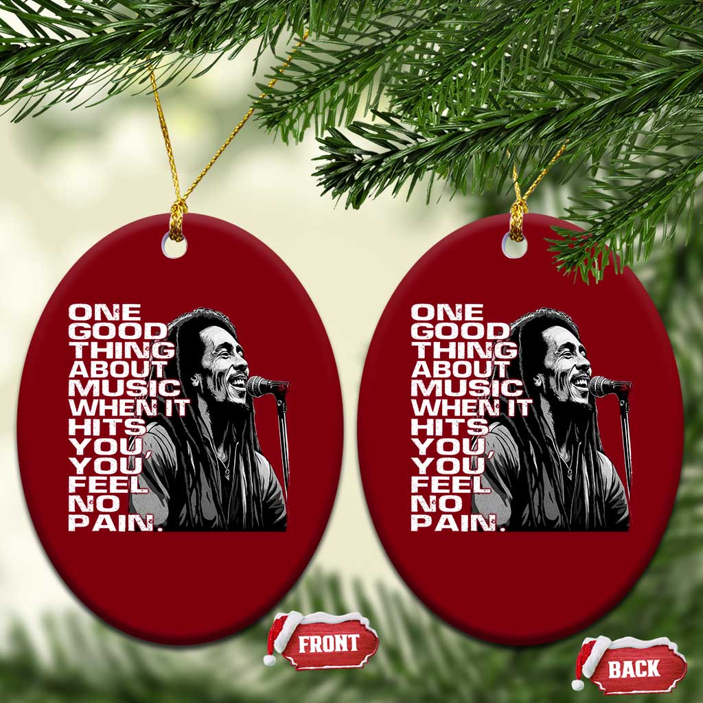 Vintage Marley Ceramic Ornament Jamaica Jamaican Rasta Reggage Music TS10 Print Your Wear