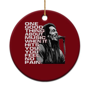 Vintage Marley Ceramic Ornament Jamaica Jamaican Rasta Reggage Music TS10 1pc Red Print Your Wear