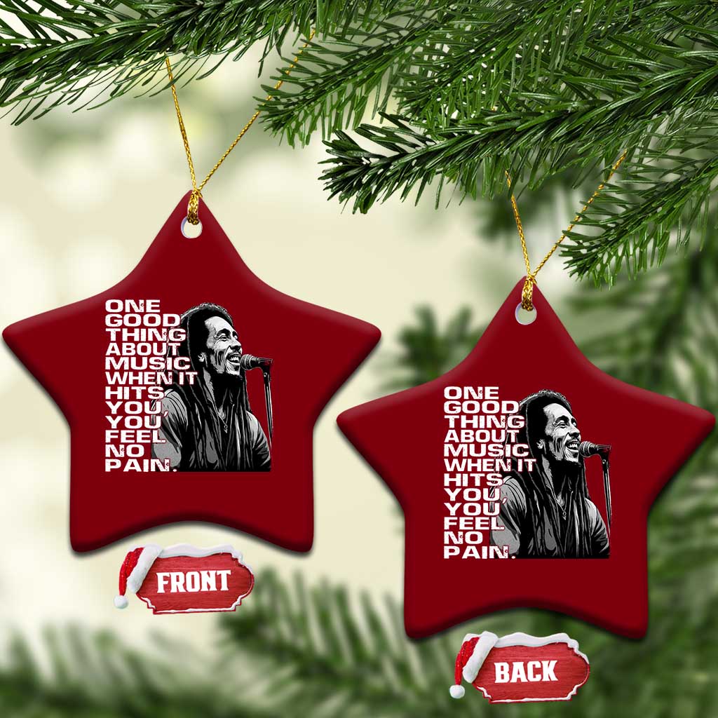 Vintage Marley Ceramic Ornament Jamaica Jamaican Rasta Reggage Music TS10 Print Your Wear