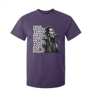 Vintage Marley T Shirt For Kid Jamaica Jamaican Rasta Reggage Music TS10 Purple Print Your Wear