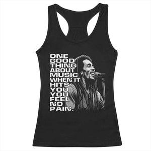 Vintage Marley Racerback Tank Top Jamaica Jamaican Rasta Reggage Music TS10 Black Print Your Wear
