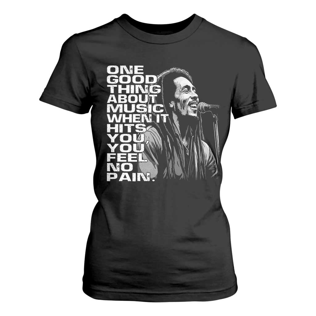 Vintage Marley T Shirt For Women Jamaica Jamaican Rasta Reggage Music TS10 Black Print Your Wear