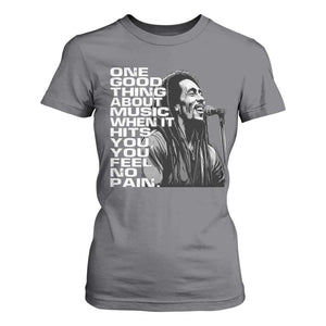 Vintage Marley T Shirt For Women Jamaica Jamaican Rasta Reggage Music TS10 Charcoal Print Your Wear