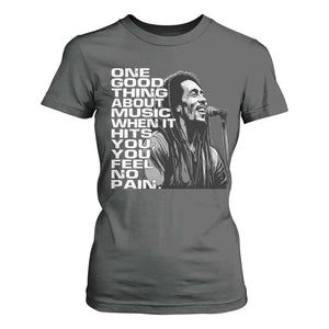 Vintage Marley T Shirt For Women Jamaica Jamaican Rasta Reggage Music TS10 Dark Heather Print Your Wear