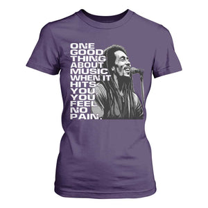 Vintage Marley T Shirt For Women Jamaica Jamaican Rasta Reggage Music TS10 Purple Print Your Wear