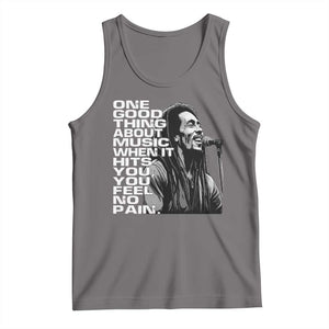 Vintage Marley Tank Top Jamaica Jamaican Rasta Reggage Music TS10 Deep Heather Print Your Wear
