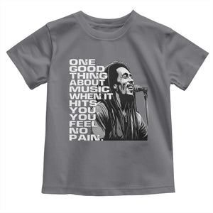 Vintage Marley Toddler T Shirt Jamaica Jamaican Rasta Reggage Music TS10 Charcoal Print Your Wear