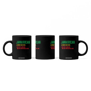 Funny Jamaican American Coffee Mug Retro Jamairican Roots TS10 Print Your Wear