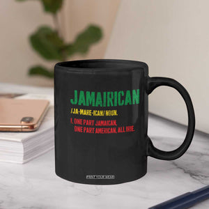 Funny Jamaican American Coffee Mug Retro Jamairican Roots TS10 Print Your Wear