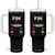 Fih Calling Remind me Message Decline Accept Tumbler With Handle Phone Call Fish TS10 One Size: 40 oz Black Print Your Wear