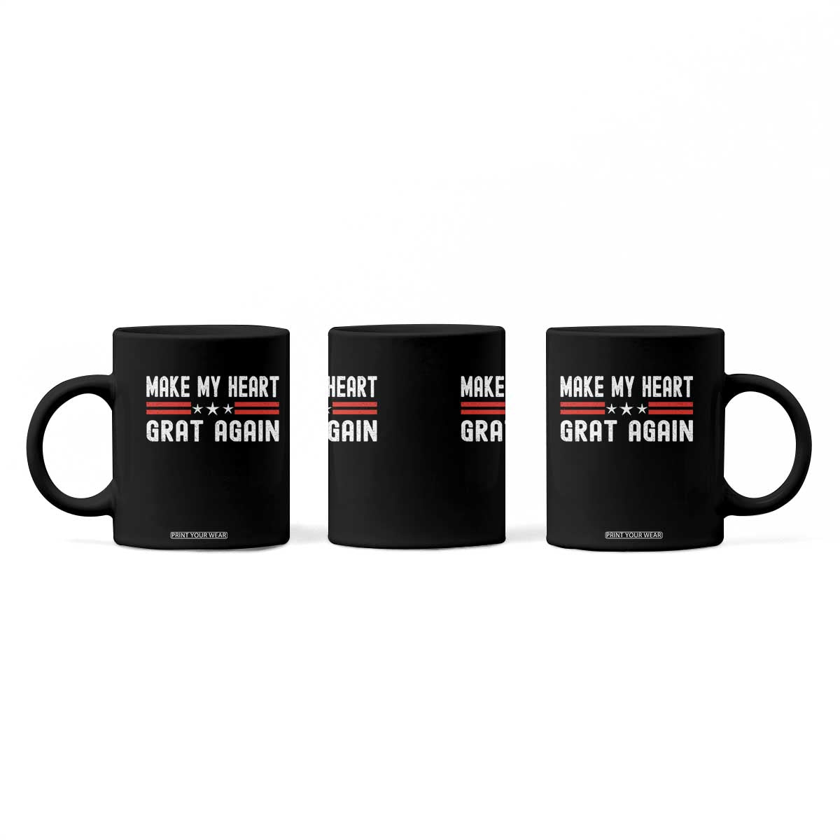 Funny Open Heart Surgery Recovery Coffee Mug Make My Heart Great Again TS10 Print Your Wear