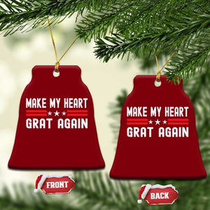 Funny Open Heart Surgery Recovery Ceramic Ornament Make My Heart Great Again TS10 Print Your Wear