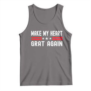 Funny Open Heart Surgery Recovery Tank Top Make My Heart Great Again TS10 Deep Heather Print Your Wear