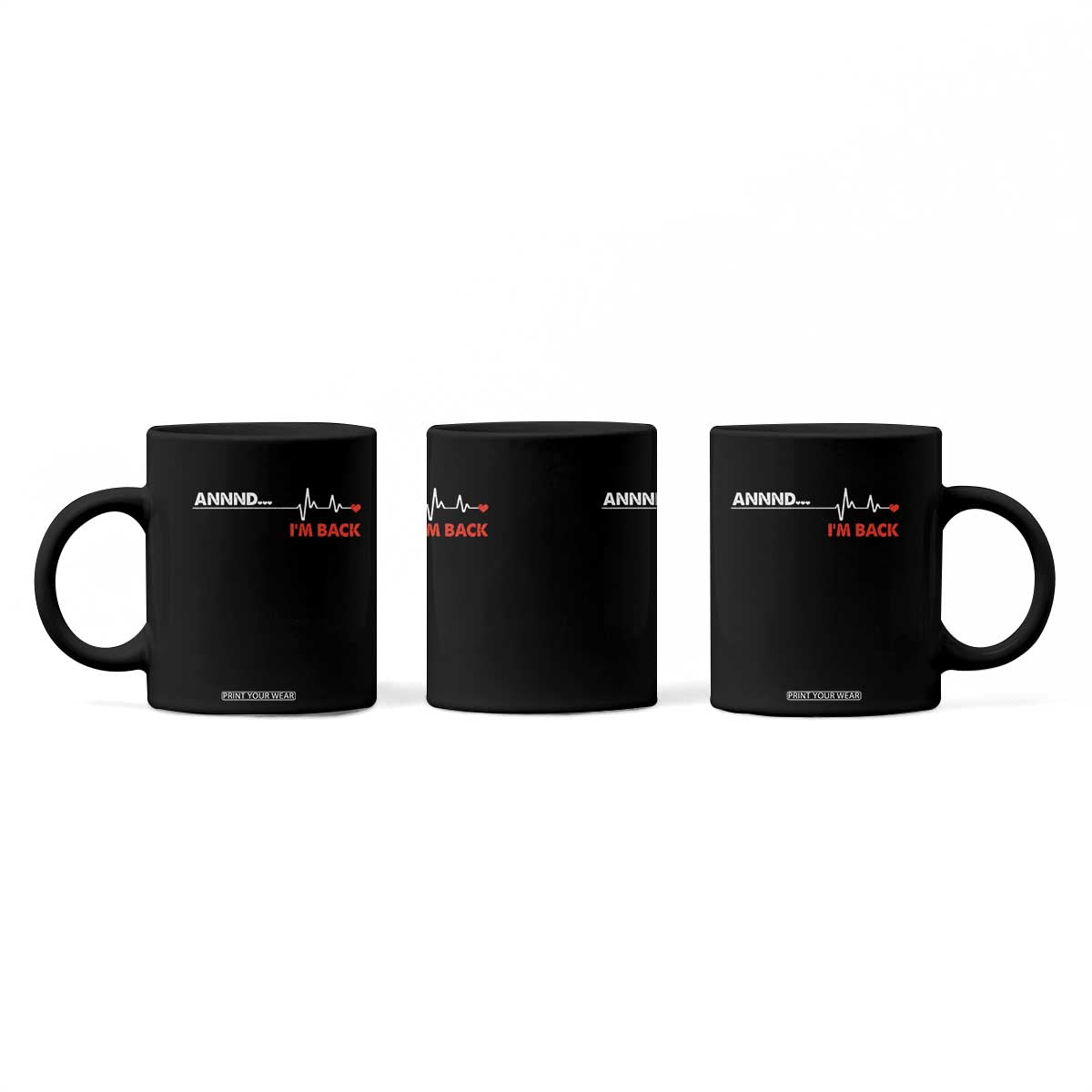 Cool Heart Surgery Survivor Coffee Mug Coronary Bypass Artery Open Heart Diseases Surgery Heartbeat TS10 Print Your Wear