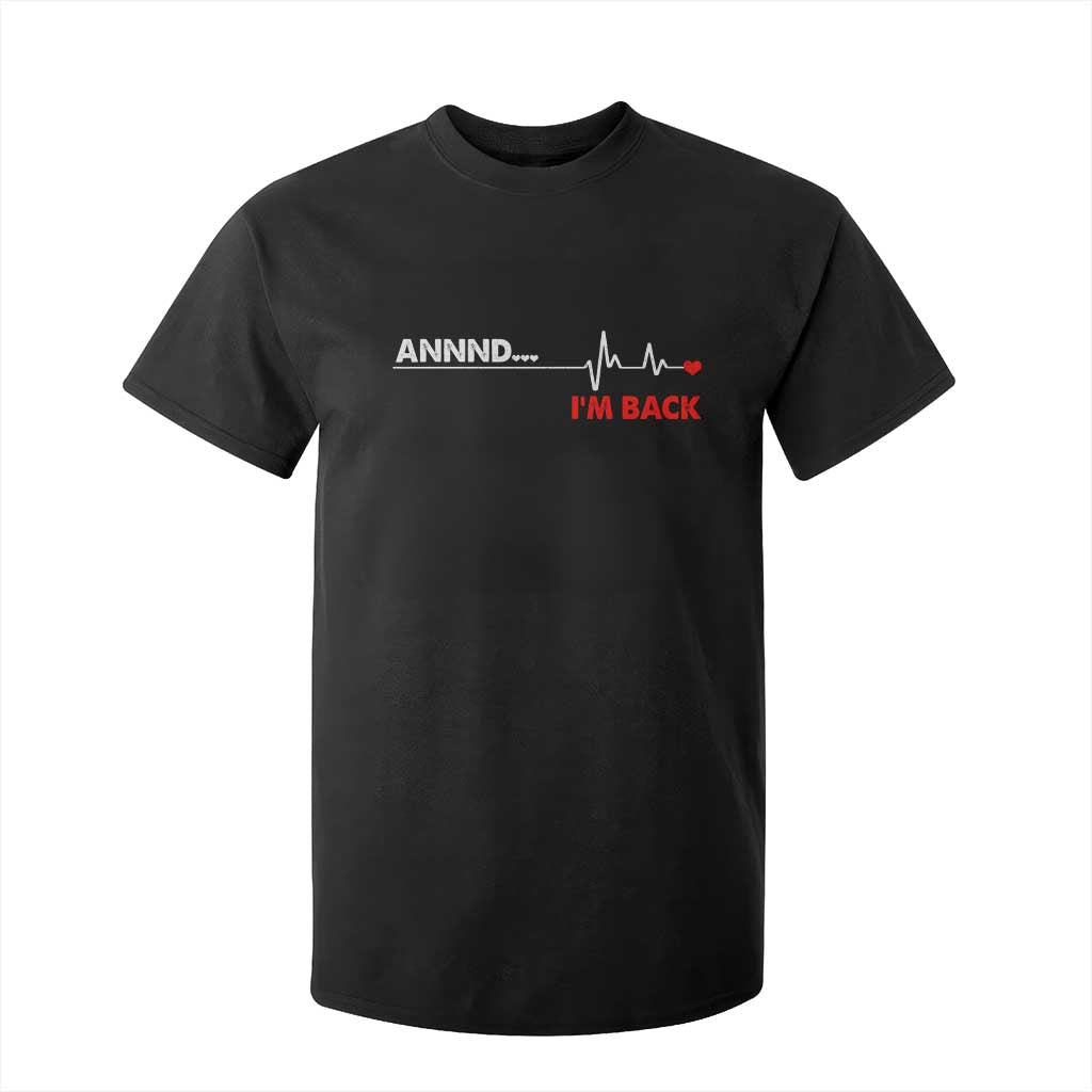 Cool Heart Surgery Survivor T Shirt For Kid Coronary Bypass Artery Open Heart Diseases Surgery Heartbeat TS10 Black Print Your Wear