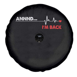 Cool Heart Surgery Survivor Spare Tire Cover Coronary Bypass Artery Open Heart Diseases Surgery Heartbeat TS10 Print Your Wear