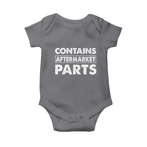 Bionic Aftermarket Parts Baby Onesie Knee And Hip Replacement Surgery Recovery Get Well Soon Gift TS10 Charcoal Print Your Wear