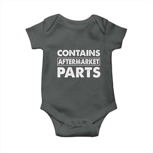 Bionic Aftermarket Parts Baby Onesie Knee And Hip Replacement Surgery Recovery Get Well Soon Gift TS10 Dark Heather Print Your Wear