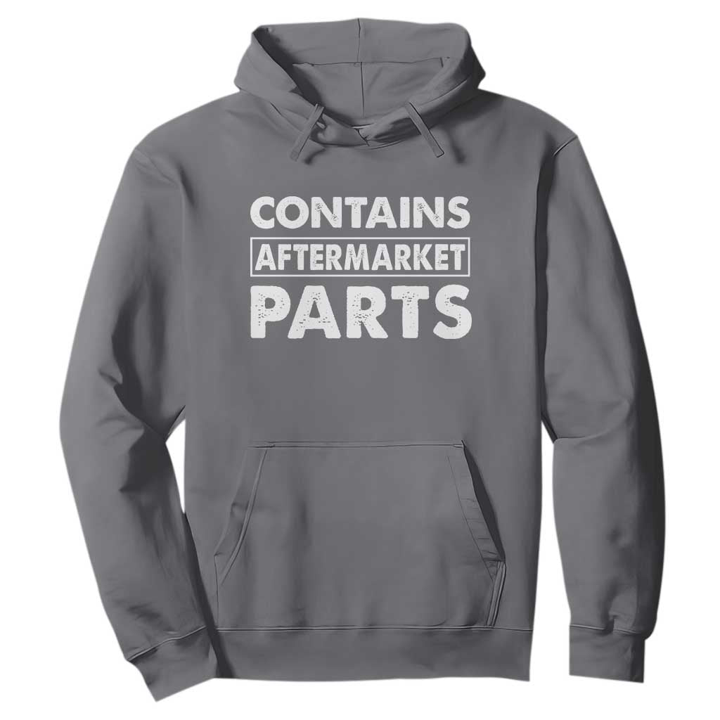 Bionic Aftermarket Parts Hoodie Knee And Hip Replacement Surgery Recovery Get Well Soon Gift TS10 Charcoal Print Your Wear