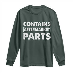 Bionic Aftermarket Parts Long Sleeve Shirt Knee And Hip Replacement Surgery Recovery Get Well Soon Gift TS10 Dark Forest Green Print Your Wear