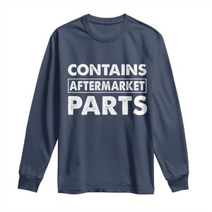 Bionic Aftermarket Parts Long Sleeve Shirt Knee And Hip Replacement Surgery Recovery Get Well Soon Gift TS10 Navy Print Your Wear