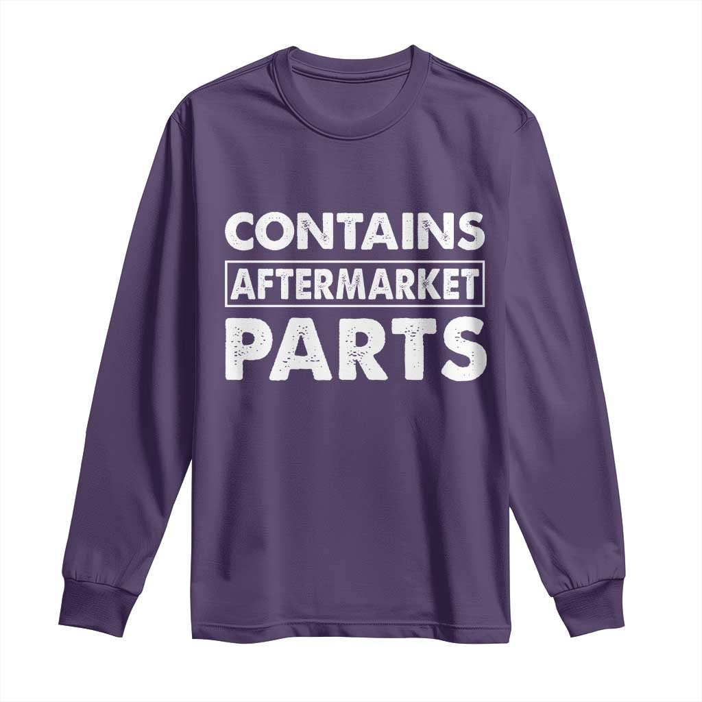 Bionic Aftermarket Parts Long Sleeve Shirt Knee And Hip Replacement Surgery Recovery Get Well Soon Gift TS10 Purple Print Your Wear