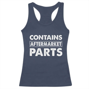 Bionic Aftermarket Parts Racerback Tank Top Knee And Hip Replacement Surgery Recovery Get Well Soon Gift TS10 Navy Print Your Wear