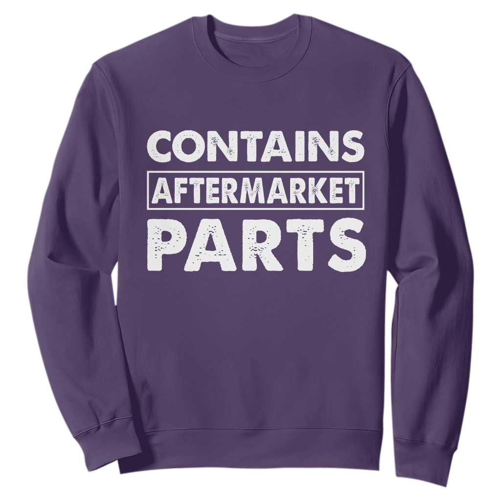 Bionic Aftermarket Parts Sweatshirt Knee And Hip Replacement Surgery Recovery Get Well Soon Gift TS10 Purple Print Your Wear