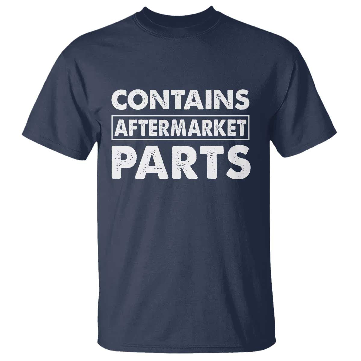 Bionic Aftermarket Parts T Shirt Knee And Hip Replacement Surgery Recovery Get Well Soon Gift TS10 Navy Print Your Wear