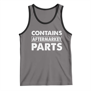 Bionic Aftermarket Parts Tank Top Knee And Hip Replacement Surgery Recovery Get Well Soon Gift TS10 Deep Heather Black Print Your Wear
