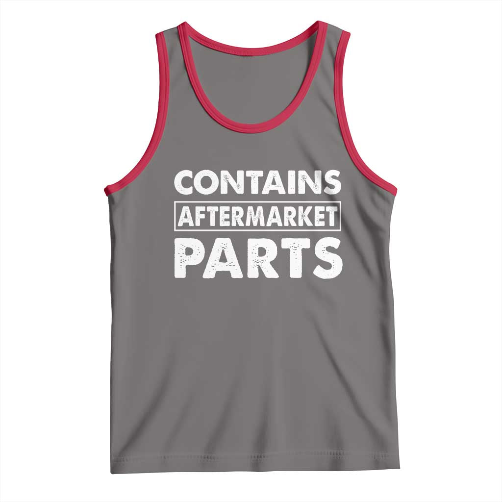 Bionic Aftermarket Parts Tank Top Knee And Hip Replacement Surgery Recovery Get Well Soon Gift TS10 Deep Heather Red Print Your Wear