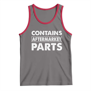 Bionic Aftermarket Parts Tank Top Knee And Hip Replacement Surgery Recovery Get Well Soon Gift TS10 Deep Heather Red Print Your Wear