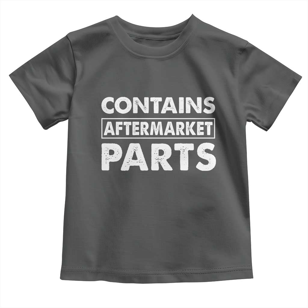 Bionic Aftermarket Parts Toddler T Shirt Knee And Hip Replacement Surgery Recovery Get Well Soon Gift TS10 Dark Heather Print Your Wear