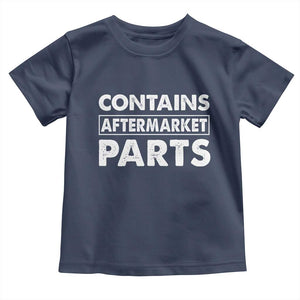 Bionic Aftermarket Parts Toddler T Shirt Knee And Hip Replacement Surgery Recovery Get Well Soon Gift TS10 Navy Print Your Wear