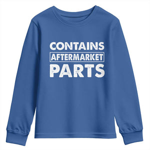 Bionic Aftermarket Parts Youth Sweatshirt Knee And Hip Replacement Surgery Recovery Get Well Soon Gift TS10 Royal Blue Print Your Wear