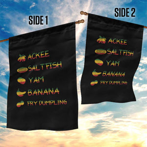Jamaican National Dish Garden Flag Ackee Saltfish Yardie Jamaican Culture Pride Apparel TS10 Print Your Wear