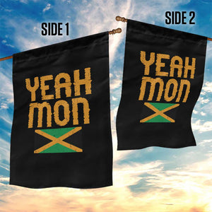 Yeah Mon Jamaican Pride Garden Flag Jamaican Vacation Jamaica Reggae Roots TS10 Print Your Wear