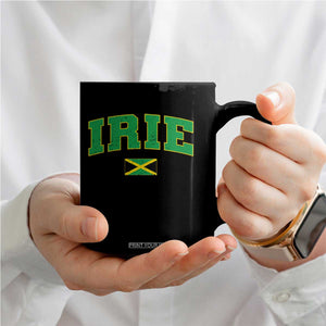 Irie Jamaican Rasta Coffee Mug Funny Jamaica Jamaican Flag Rasta Reggae Roots TS10 Print Your Wear