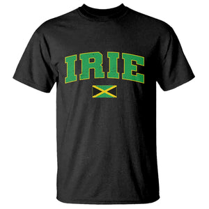 Irie Jamaican Rasta T Shirt Funny Jamaica Jamaican Flag Rasta Reggae Roots TS10 Black Print Your Wear